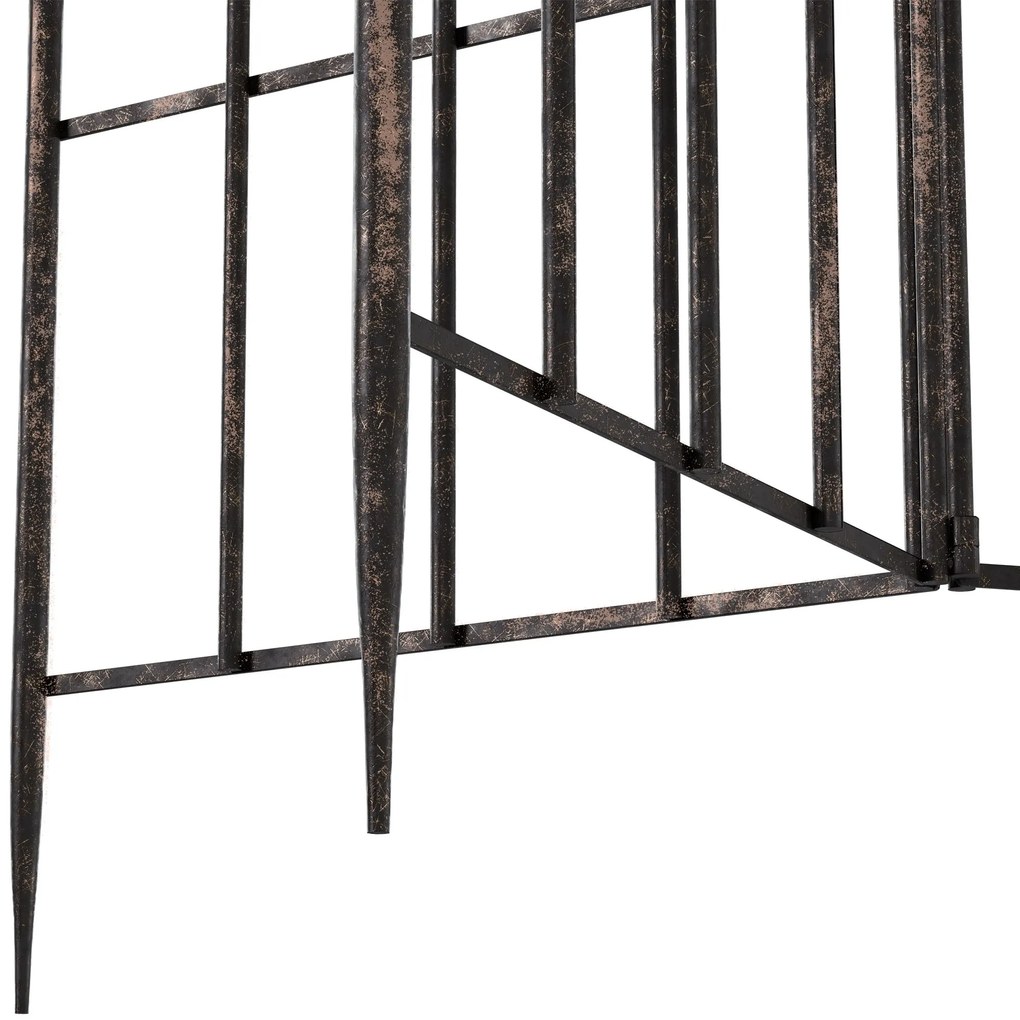 Mriežka na popínavé rastliny Flowton - bronz