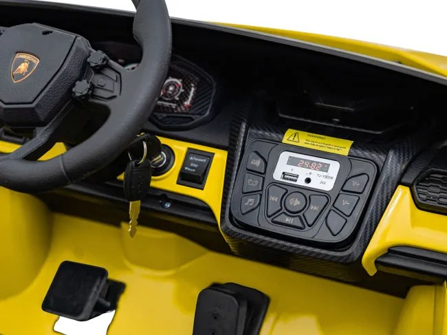 Elektrické autíčko Lamborghini Revuelto XL STRONG žlté