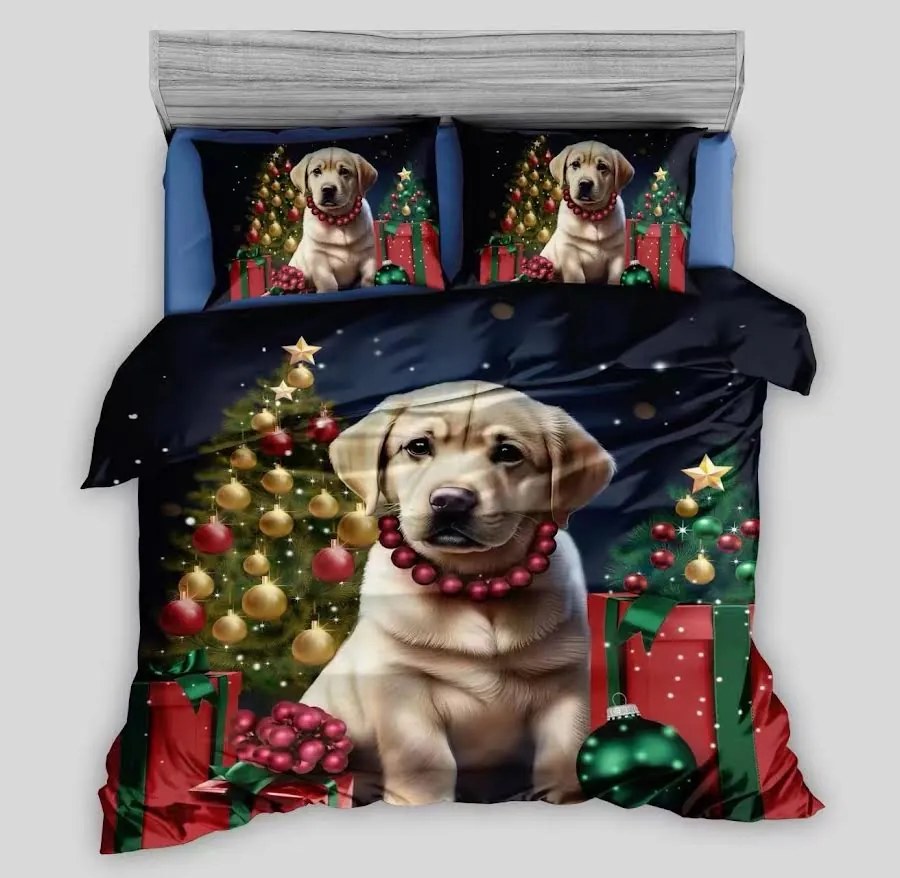 Obliečky Vianoce C5 Bavlna 7-dielna súprava