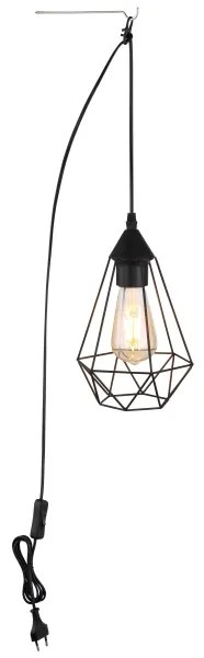 Globo 15745 - Luster do zásuvky ZACHARY 1xE27/60W/230V