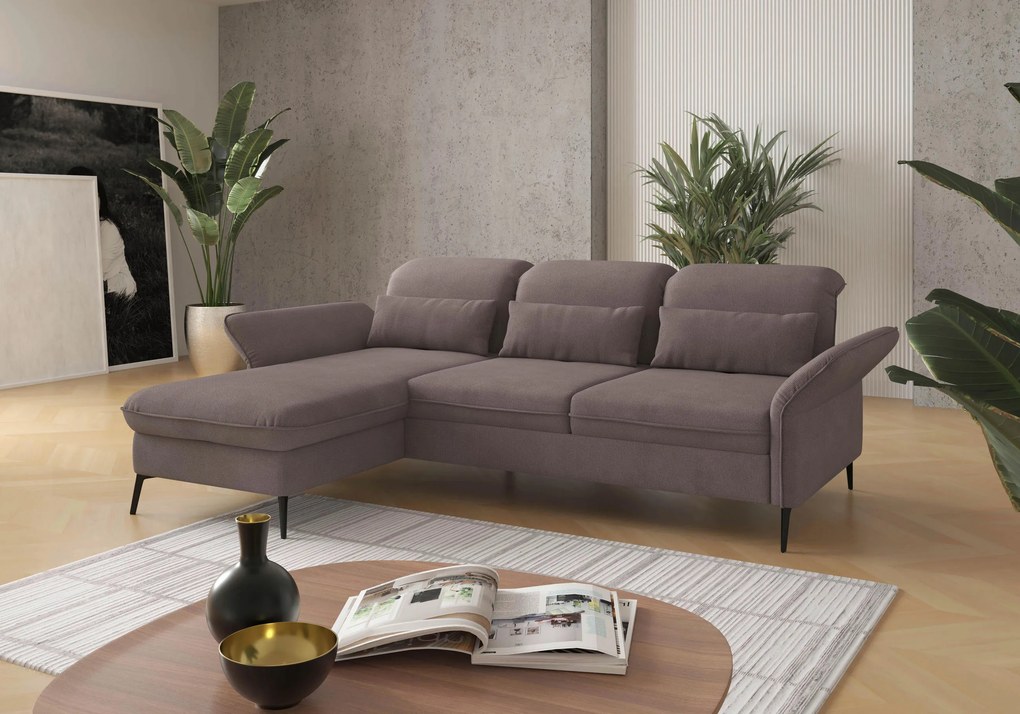 XXXLutz ROHOVÁ SEDAČKA, textil, taupe Sit & More - Sedačky - 000144011864