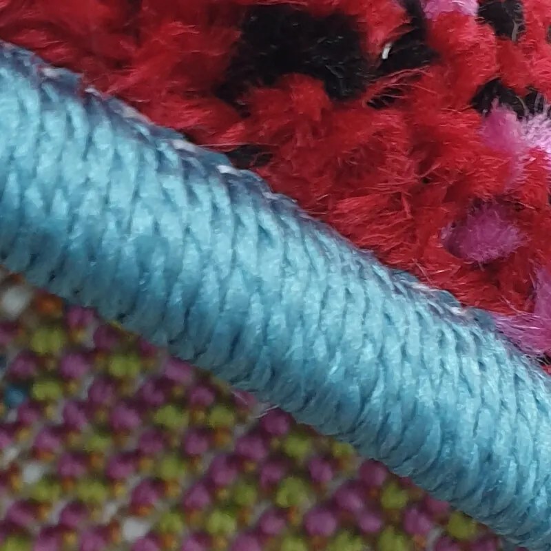 Medipa (Merinos), Kusový koberec Fantasy 559-13 Blue/white kruh, 120x120 (priemer) kruh, viacfarebná