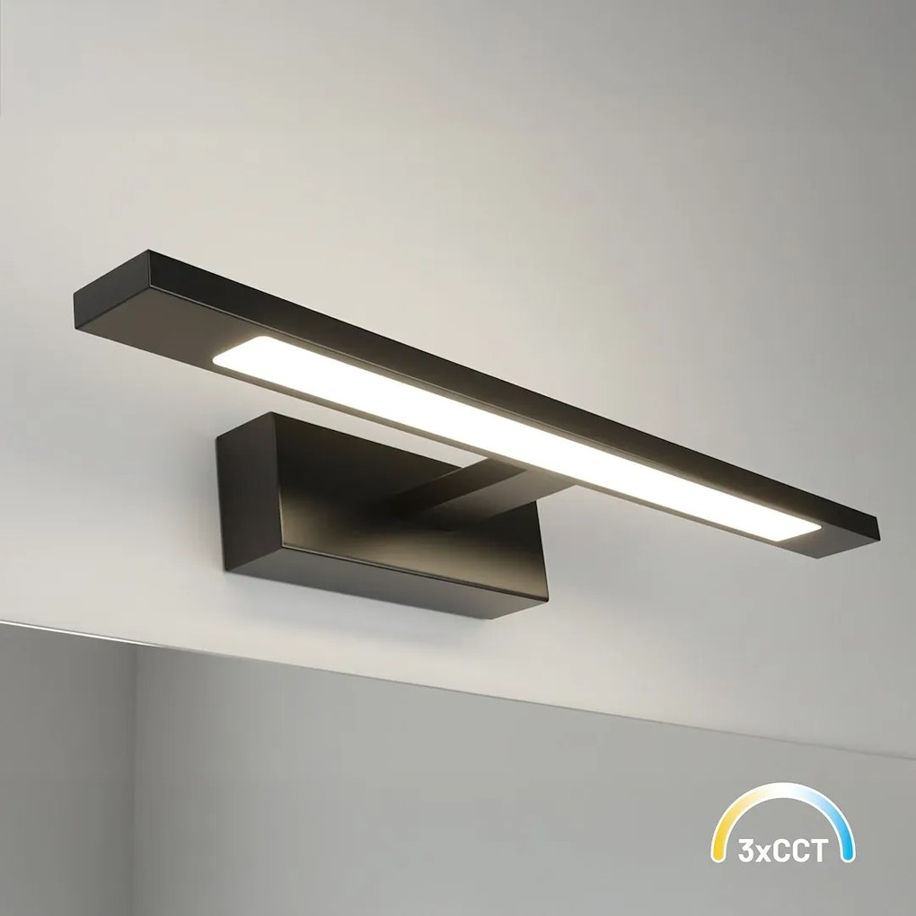 Nástenné LED svietidlo Klimt, 1x LED 8w, 3000-6000k, (40 cm), b
