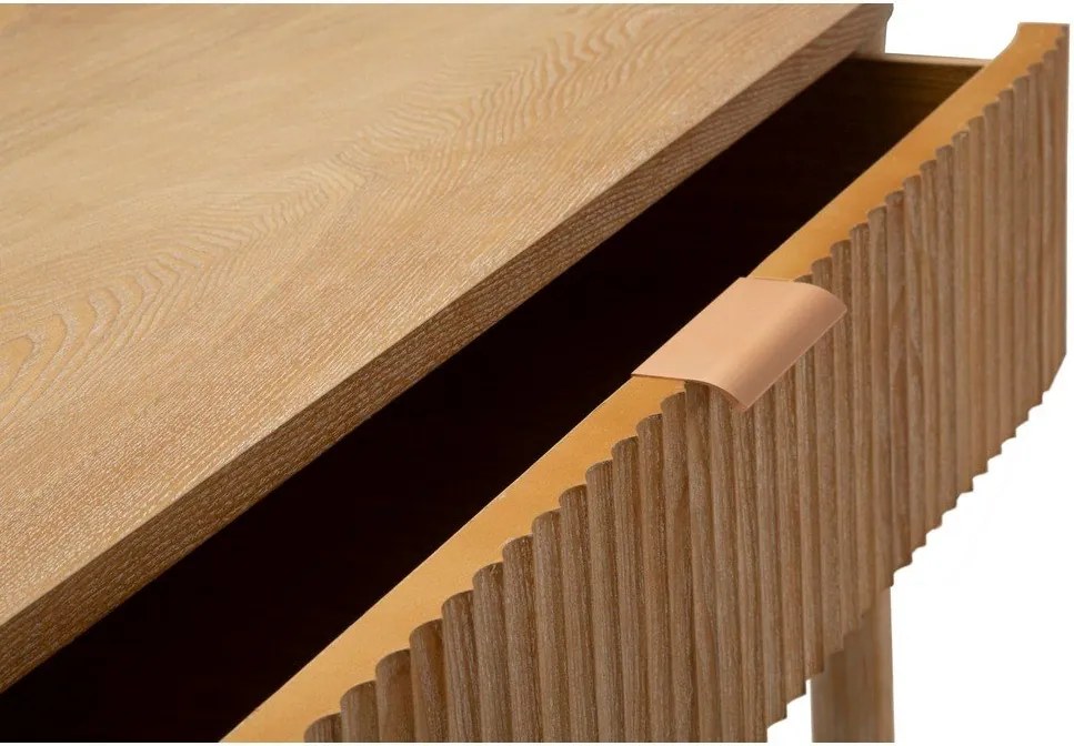 Konzolový stolík z jedlového dreva v prírodnej farbe 40x110 cm Gothenburg – Mauro Ferretti