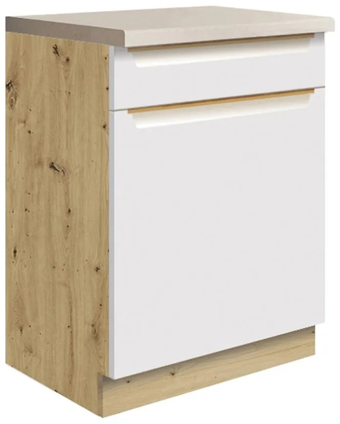 Skrinka do kuchyne Glamour5d White