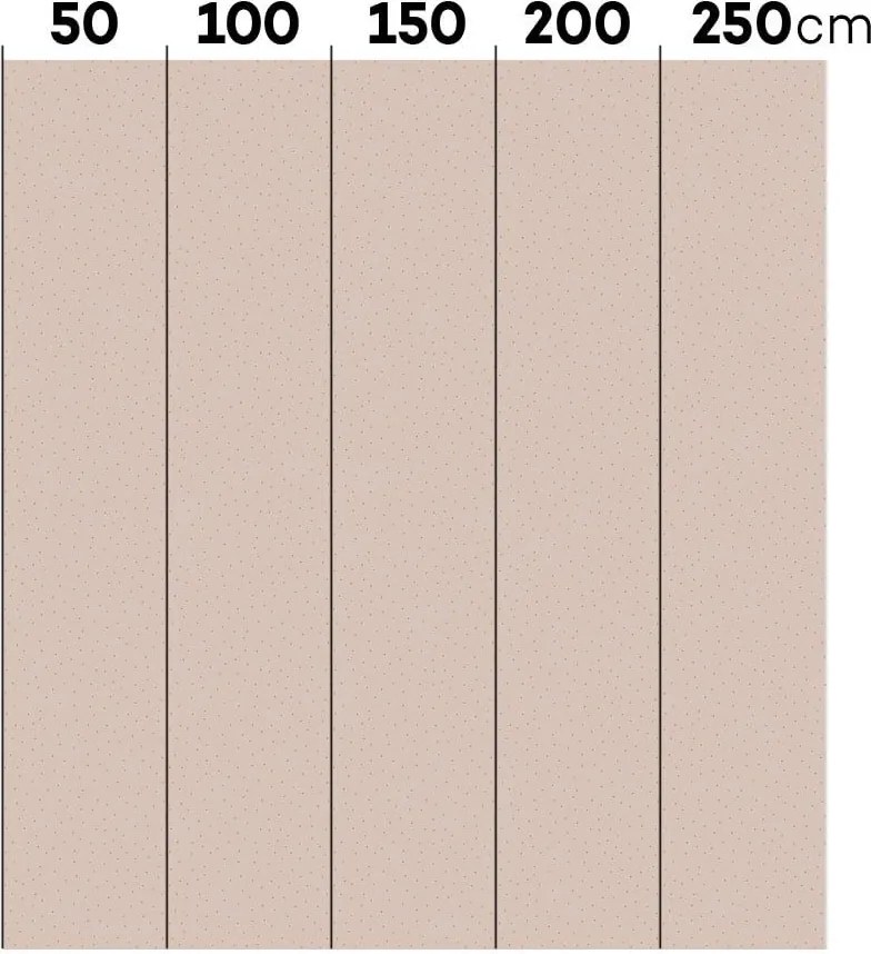 Tapeta jednoduché drobné škvrnky púdrovo ružová 280×50 cm