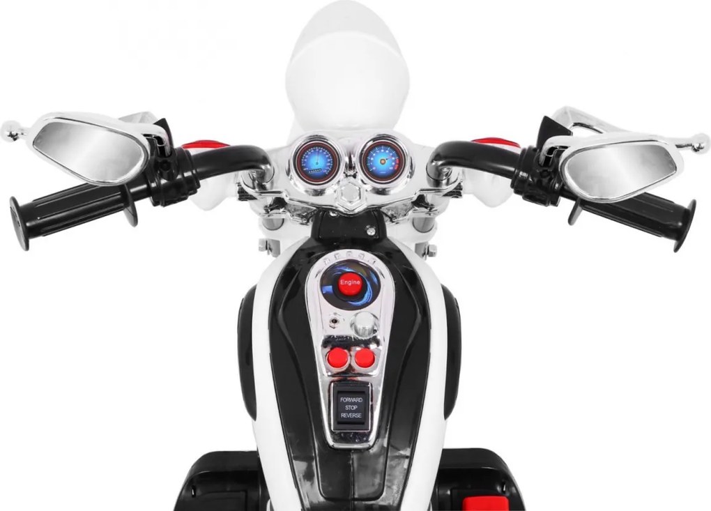 Ramiz Motorka Chopper NightBike biela