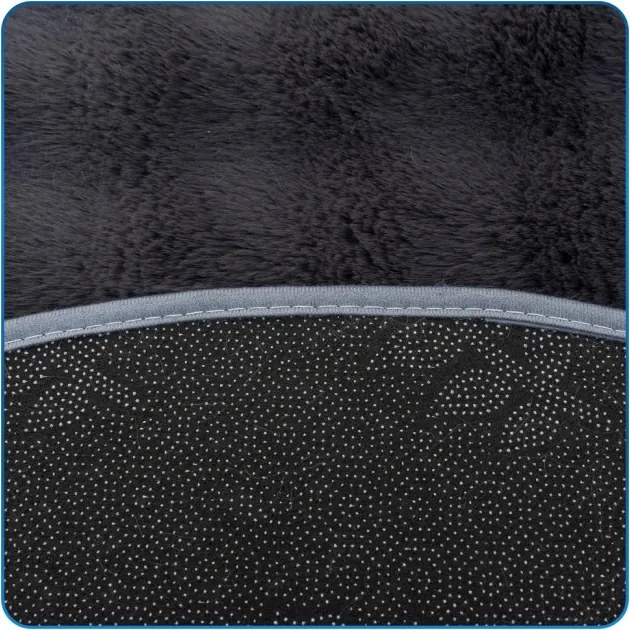 Koberec Rabbit Bubble sivý kruh