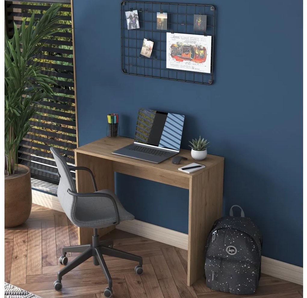 Pracovný stôl RANI 90x73 cm hnedá