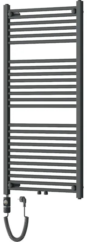 Mexen Mars, elektrické vykurovacie teleso 1200 x 600 mm, 600 W, antracitová, W110-1200-600-2600-66