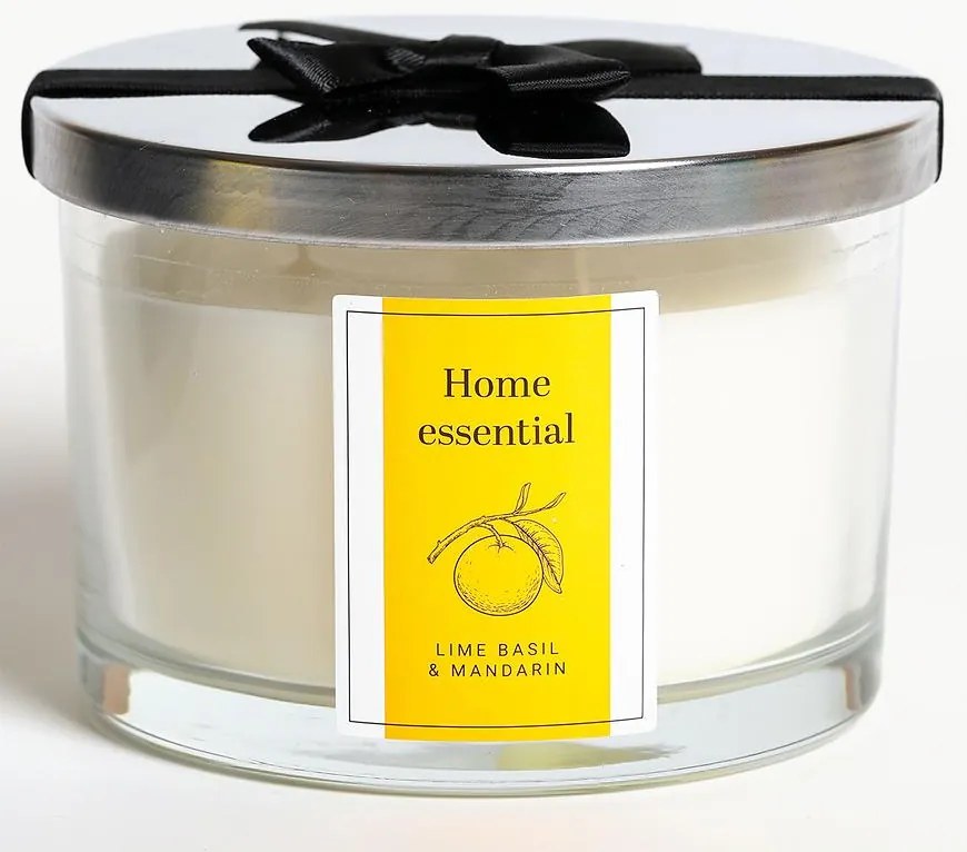 Vonná sviečka Lime Basil&Mandarin 11x8 cm
