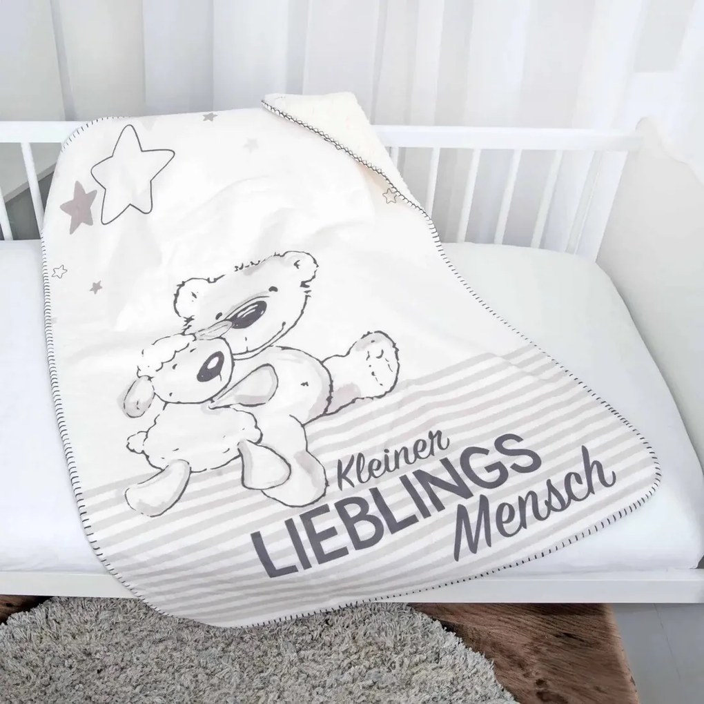 Herding Detská Baránková deka Jonas Lieblings, 75 x 100 cm