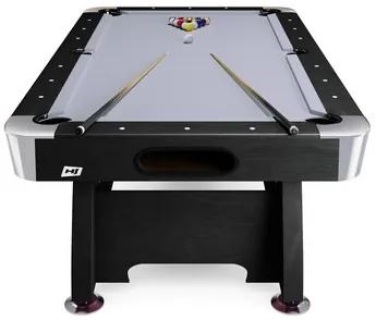 Hop-Sport Biliardový stôl Vip Extra 7 FT čierno/šedý