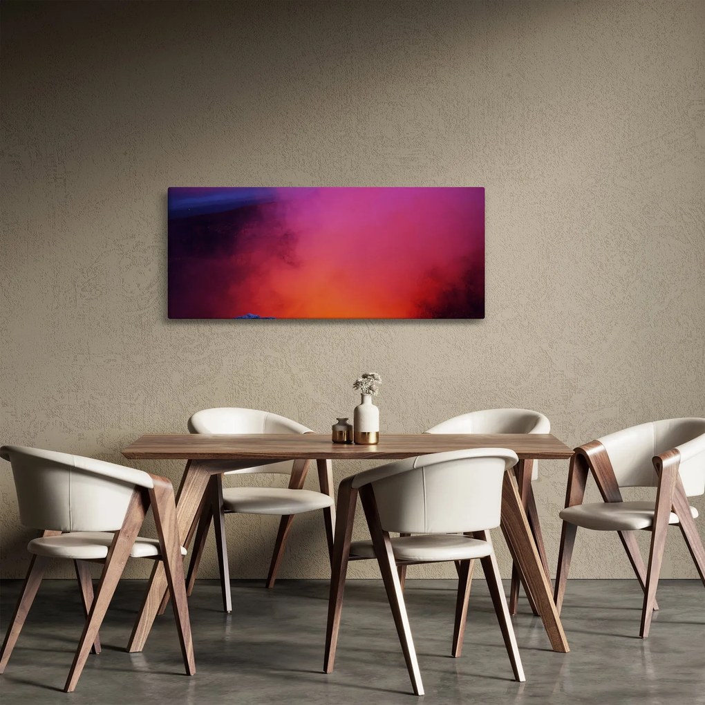 Obraz - sopka (120x50 cm)