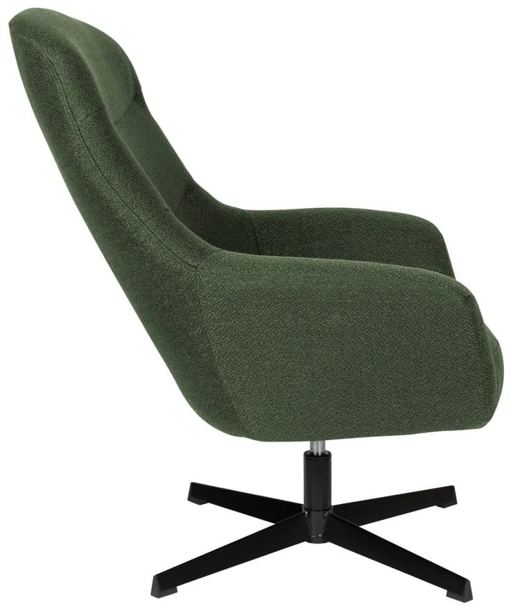 Tmavozelené kreslo Yuki – White Label