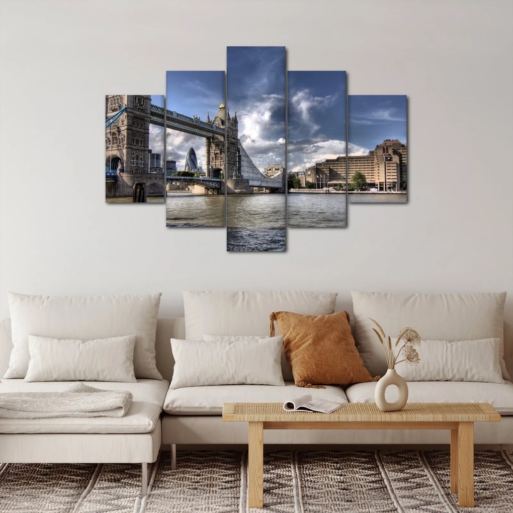 Obraz - Tower Bridge v Londýne (150x105 cm)
