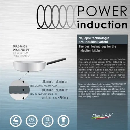 pánev DIAMOND Line INDUCTION z litého hliníku Ø 28 cm