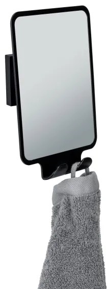 WENKO 71449800 - Zrkadlo VACUUM-LOC QUADRO ED 14x19,5 cm čierne