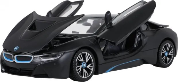 Model auta BMW i8 1:24 RASTAR čierny