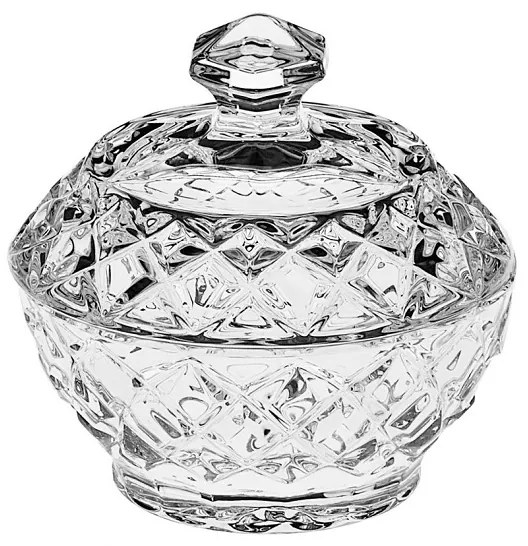 Crystal Bohemia DIAMOND sada cukornička, mlíčenka