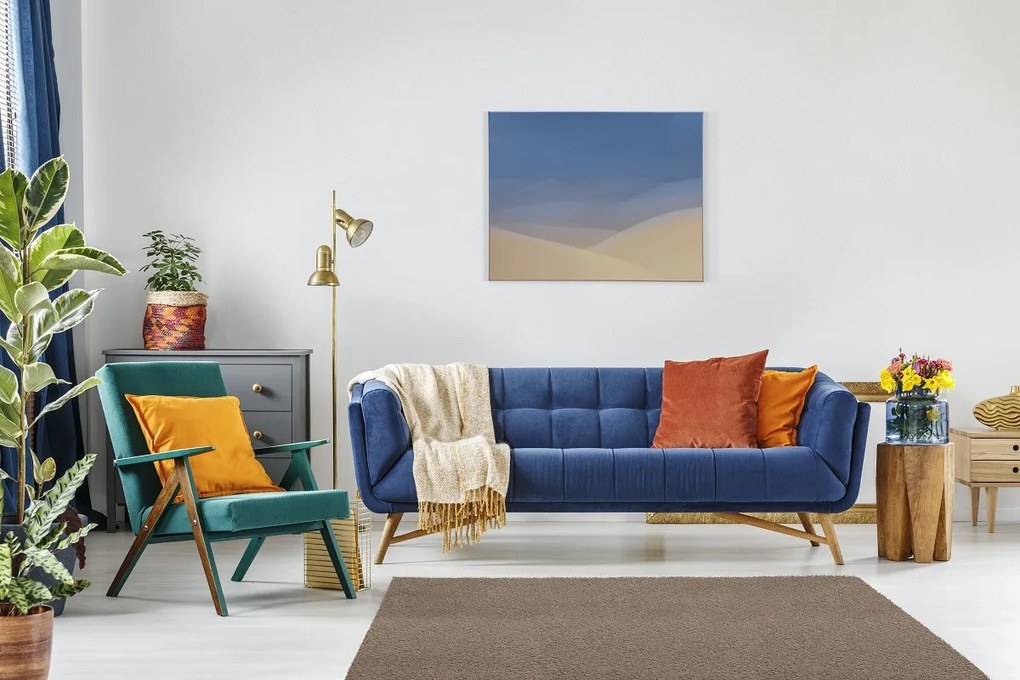 Associated Weavers, Kusový koberec Softissimo taupe, 115x170, hnedá, obývacia izba