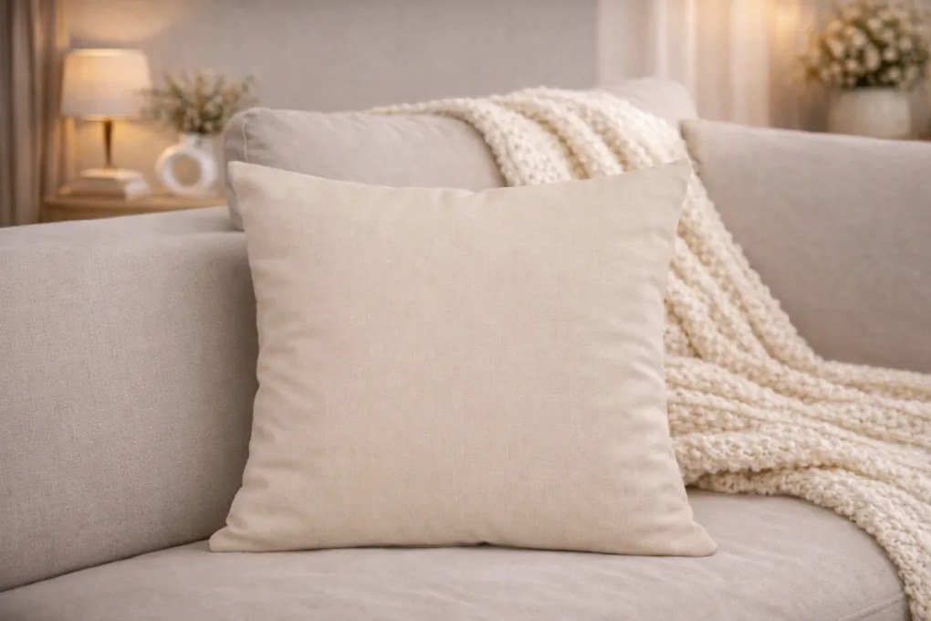 INTERMEDIC SK Posteľná obliečka na vankúšik Béžová 40x40 cm