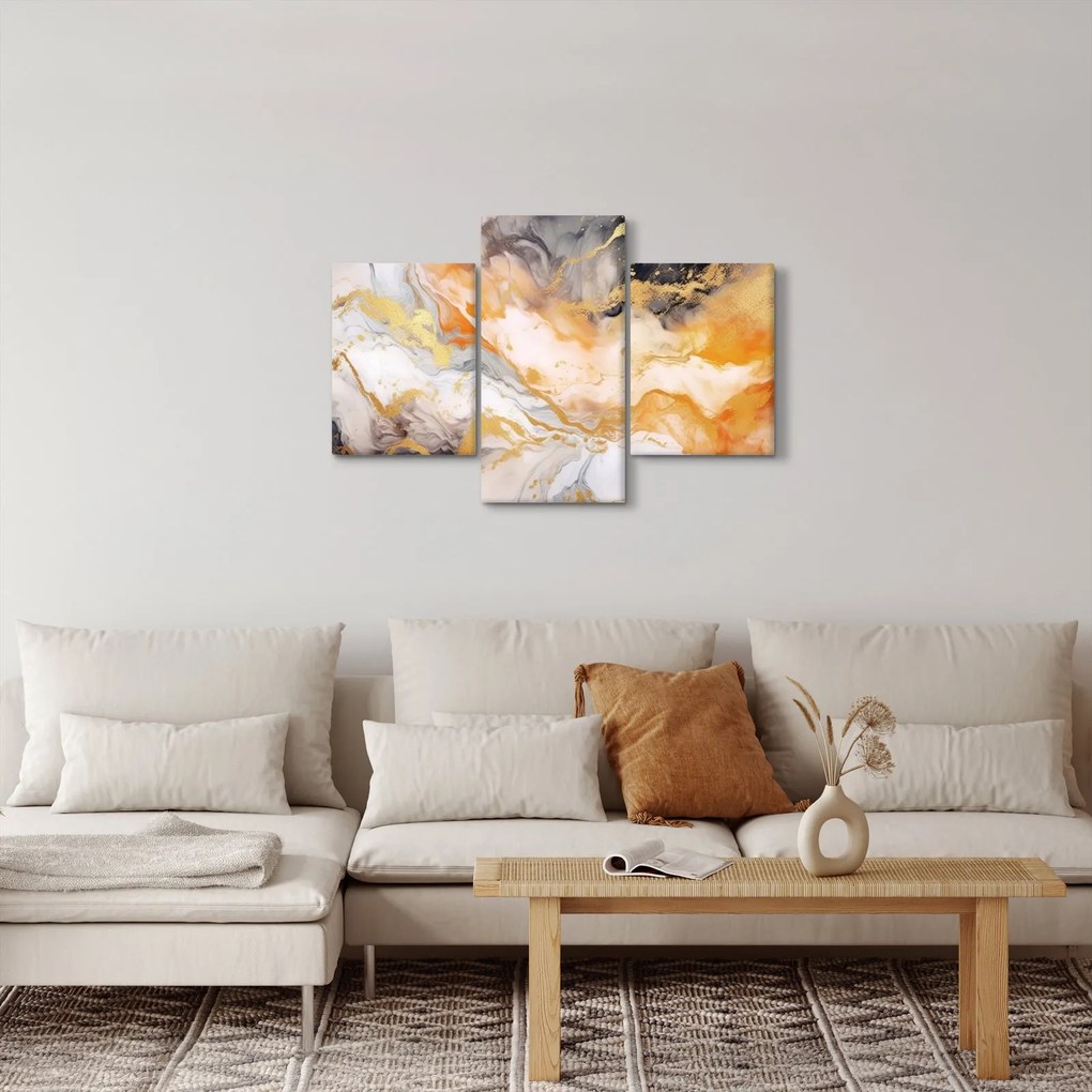 Obraz - Mramorované pozadie (90x60 cm)