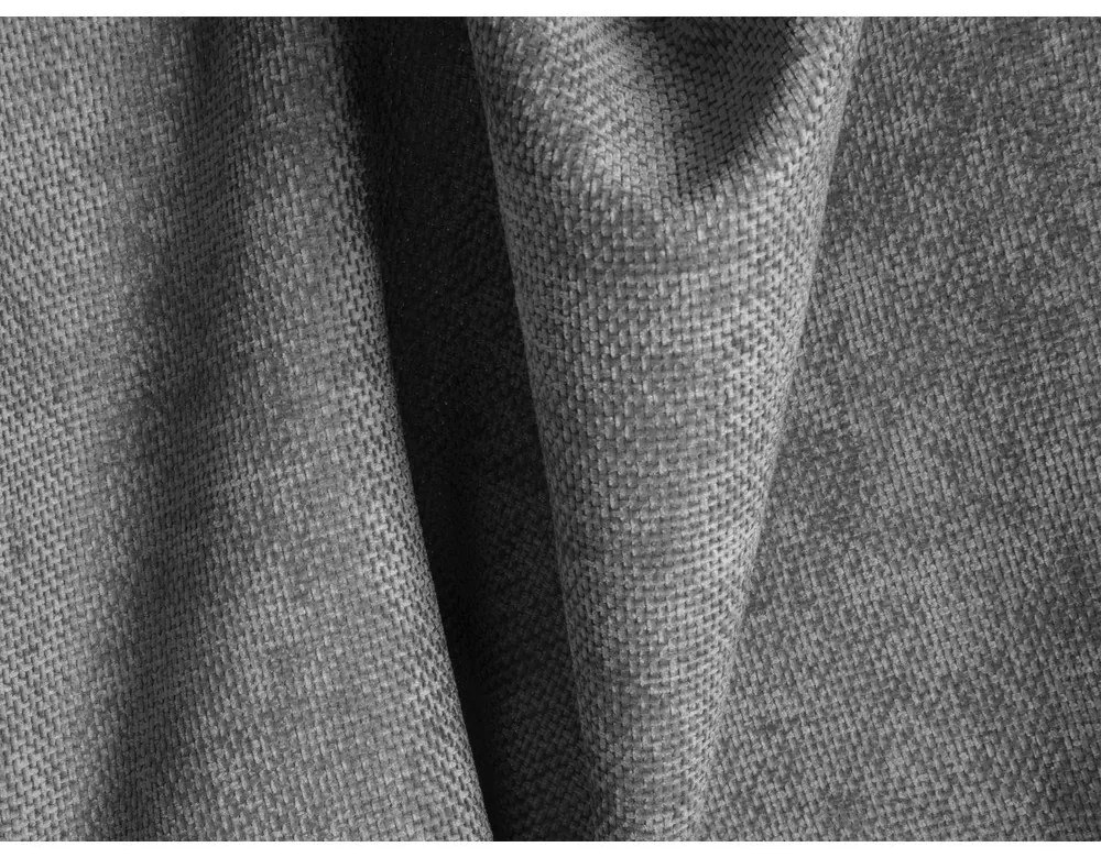 Svetlosivá ženilková rohová pohovka (pravý roh/do tvaru "U") Treno – Cosmopolitan Design