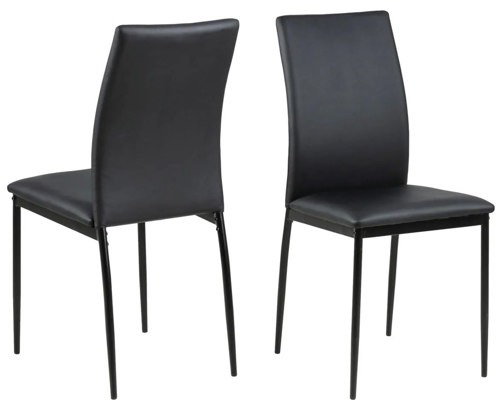 Jedálenská stolička Demina 226 Farba: Čierna