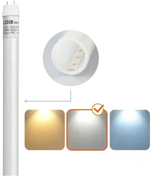 Brilagi -LED Tech. žiarivkové svietidlo OPTIMA T8 1xG13/18W/230V 4000K IP65 128 cm