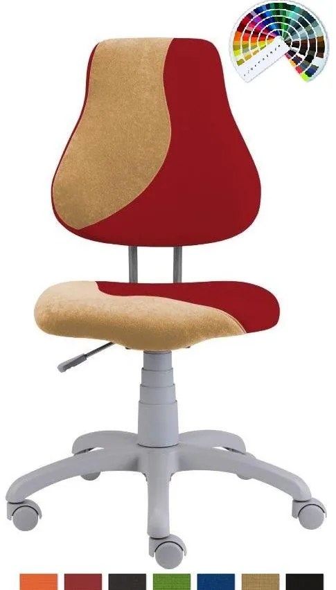 Rastúca stolička FUXO S-LINE V-LINE poťah CURA, LUCKY