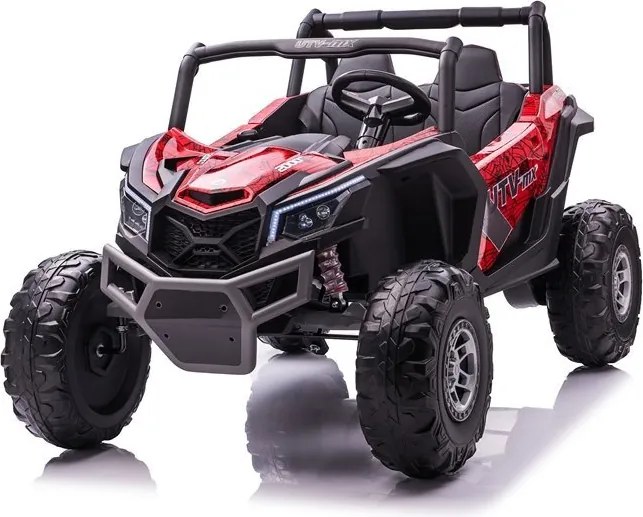 LEAN CARS UTV-MX Battery Buggy Červená pavúčia farba