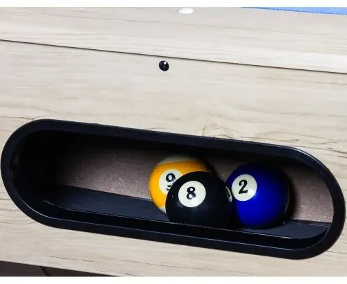 GamesPlanet® 8673 Biliardový stôl pool biliardový stôl s vybavením, 8 ft