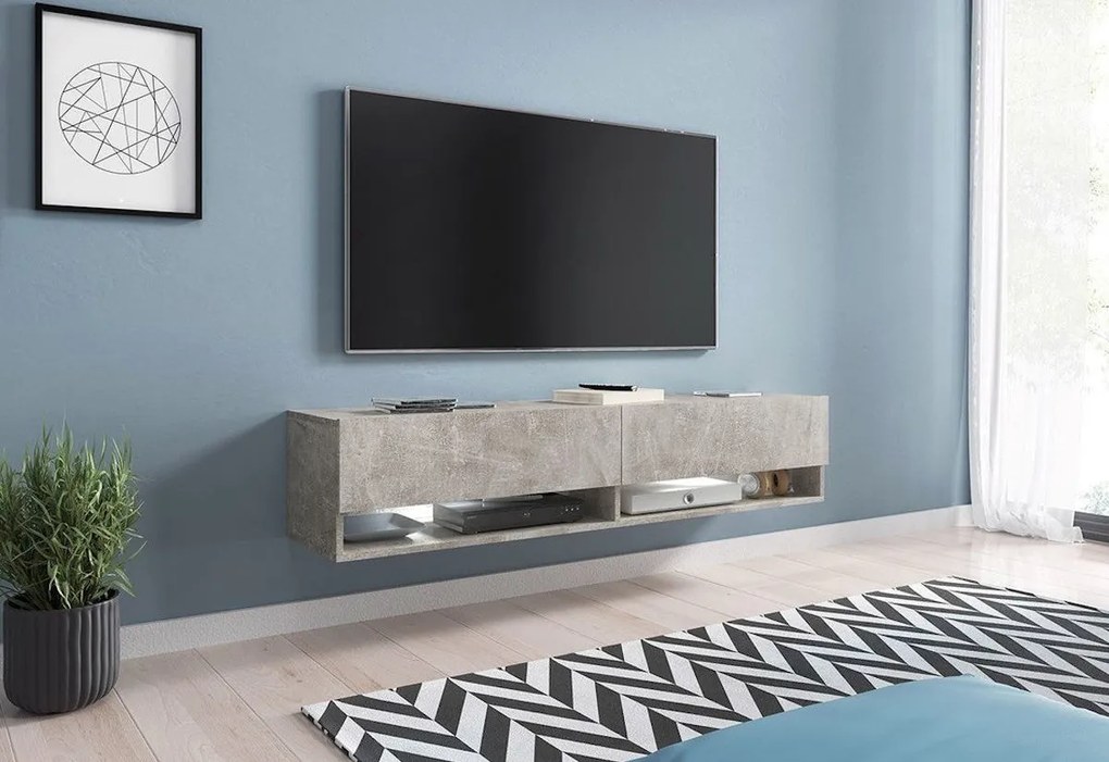 TV stolík MENDES A - dub wotan / áno / 180