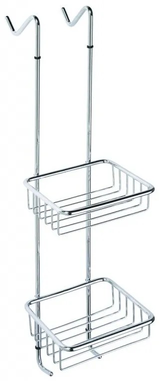 Sapho Sapho, SMART polica do sprchy závesná, chróm, XJ602