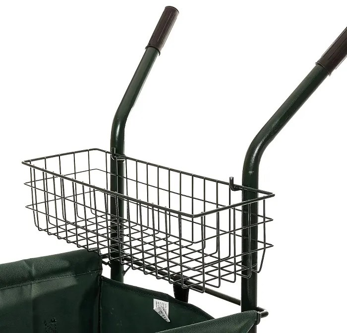 Multifunkčný prepravný rudl BestBerg / zberné vrece 70 l / kapacita 30 kg / oceľ/PE / zelená