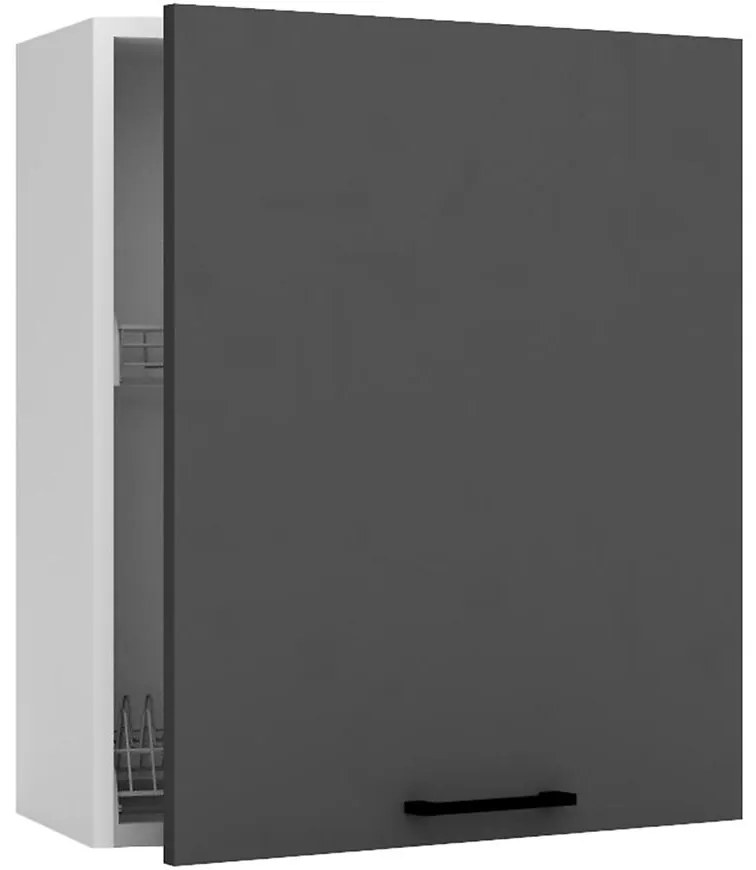 Kuchynská skrinka Max W60su Alu šedá