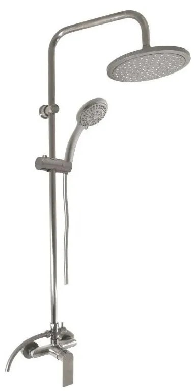 RAV Slezák NL182.5/7MGL - Sprchová súprava s batériou NIL, lesklá sivá