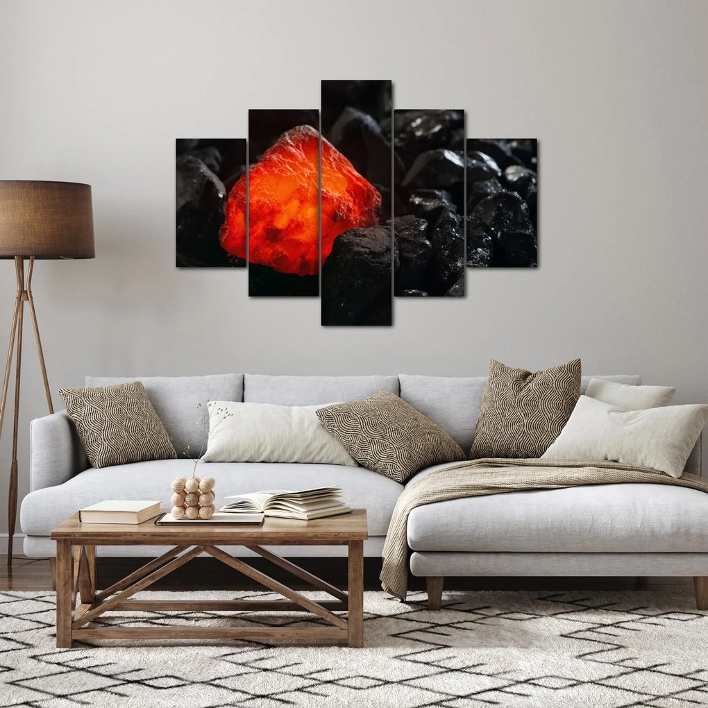 Obraz - Žeravý nerast (150x105 cm)