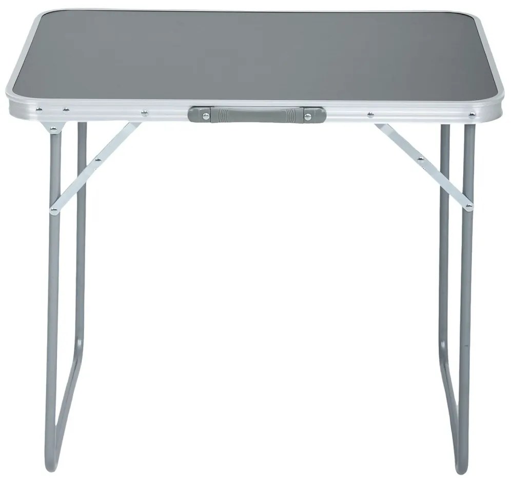 Kempingový stolek ARES 70x50 cm šedý