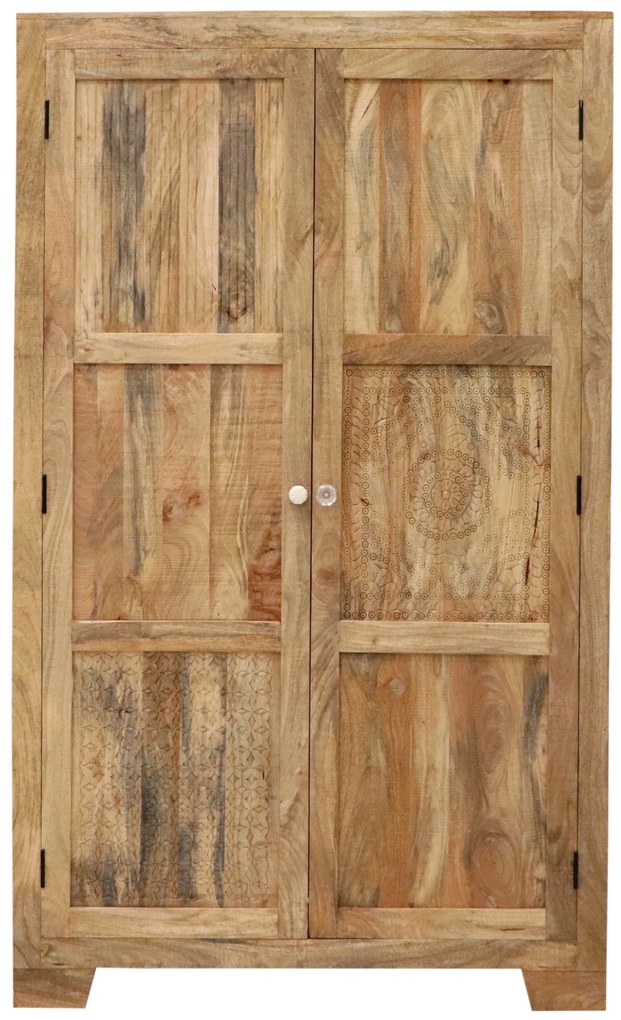 furniture-nabytek.cz - Skriňa z masívu 120x200x60 z dreva mango