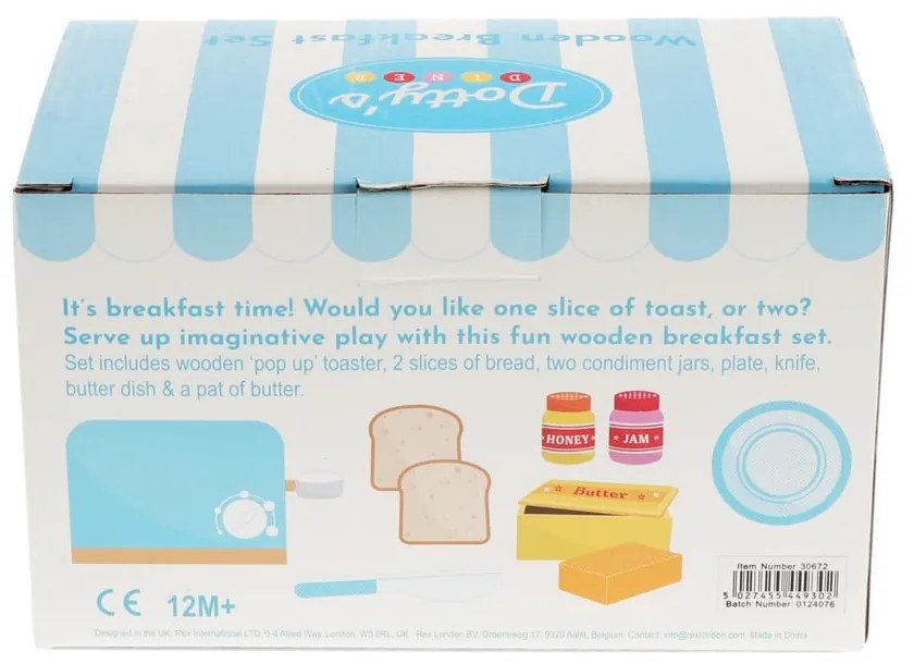 Vybavenie do detskej kuchynky Toaster – Rex London