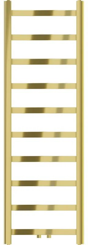 Mexen, kúpeľňový radiátor Mexen Bolt 1200 x 400 mm, 220 W, zlatý - W126-1200-400-00-50