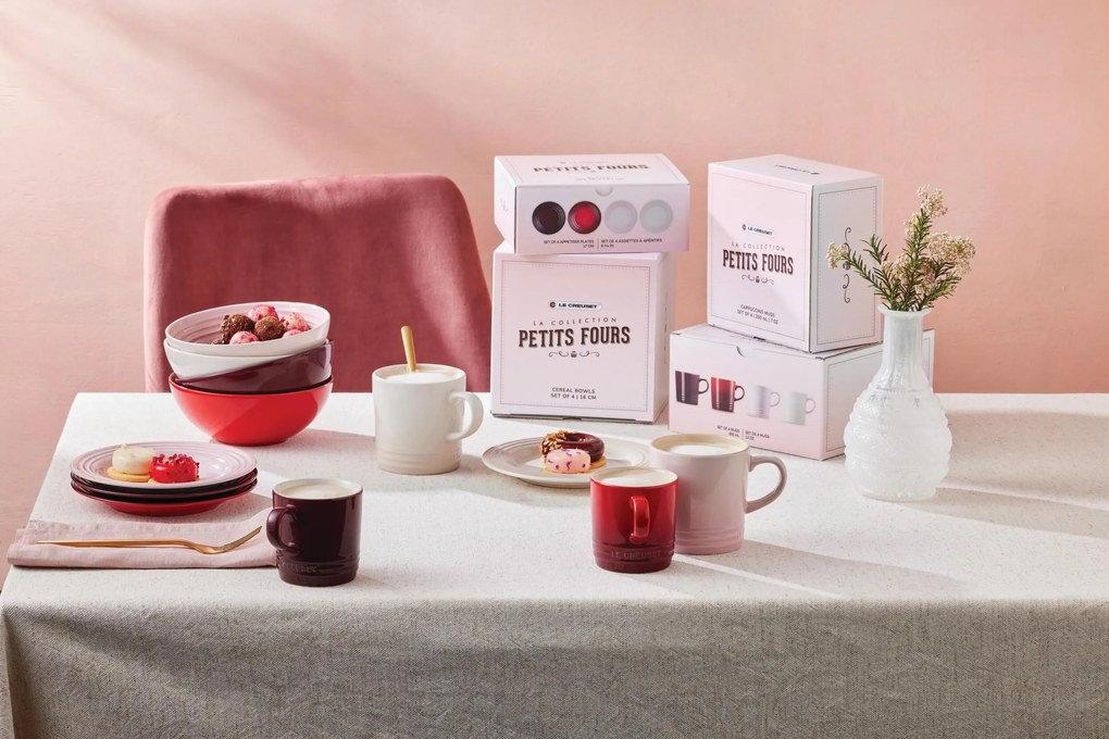 Hrnčeky Petits Fours 200 ml 4 ks