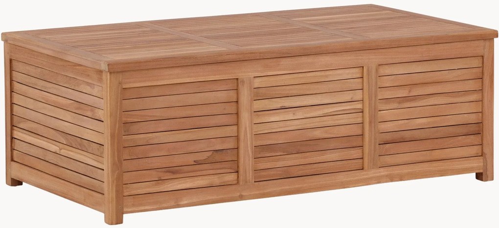 Záhradná úložná lavica z tíkového dreva Trento