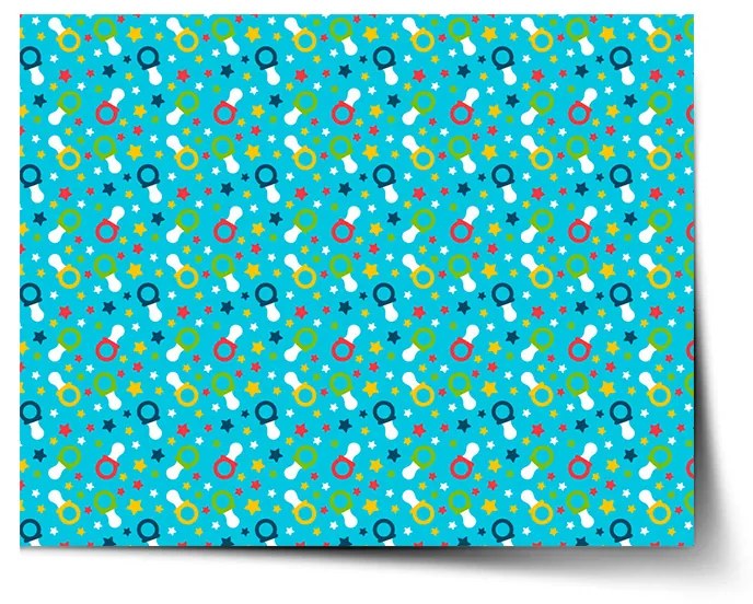 Sablio Plagát Cumlíky a hviezdy - 60x40 cm
