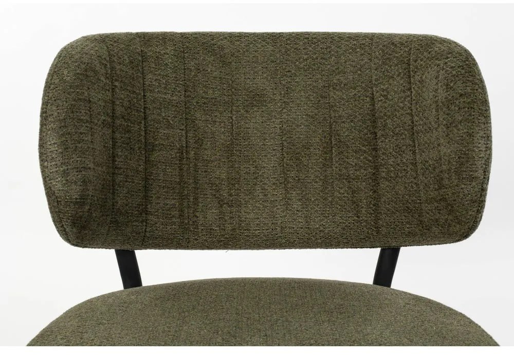 Zelené kreslo Sanne – White Label