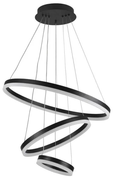 LED Stmievateľný luster na lanku LED/85W/230V 3000-6500K + diaľkové ovládanie