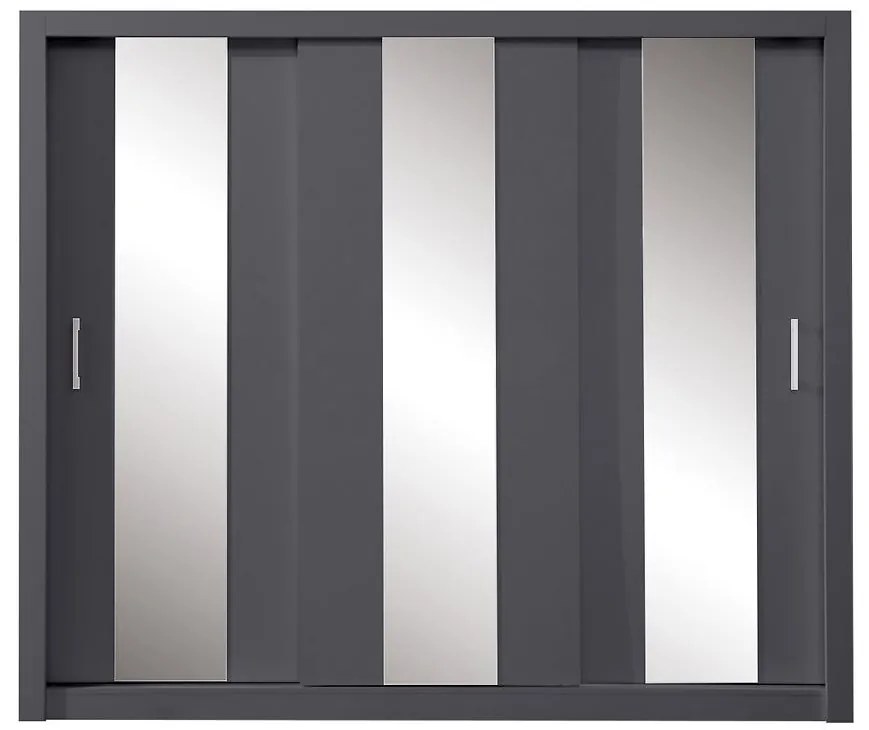 Skriňa Duca dc1 antracit 250