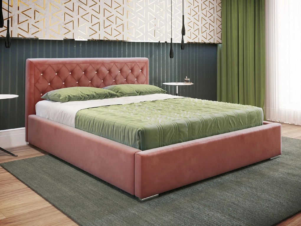 PROXIMA.store - Čalúnená posteľ VENEZIA - farba na mieru - 120/140/160/180 Veľkosť postele: Pre matrac 180 x 200 cm